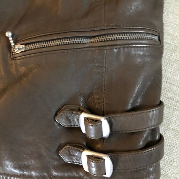 ALLSAINTS Men's YUKU leather biker jacket, Small - Picture 13 of 14